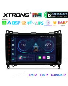 9 inch Octa-Core Android Navigation Car Stereo 1280*720 HD Screen Custom Fit for Mercedes-Benz