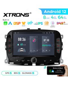 7 inch Android Octa Core 4GB+64GB Car Stereo Multimedia Player Custom Fit for Fiat