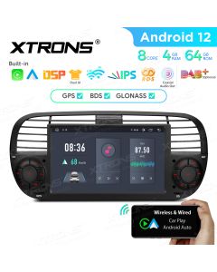 7 inch Android Octa-Core Car Stereo Multimedia Player with 4GB+64GB Custom Fit for Fiat