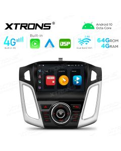 Integrated 4G Solution: 9 inch 8 Core 4GB RAM + 64GB ROM Android Multimedia Player Navigation System with Built-in CarAutoPlay & Android Auto & DSP for Ford