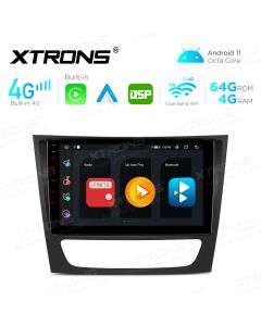 Integrated 4G Solution: 9 inch 8 Core 4GB RAM + 64GB ROM Android 11 Multimedia Player Navigation System with Built-in CarAutoPlay & Android Auto & DSP for Mercedes-Benz
