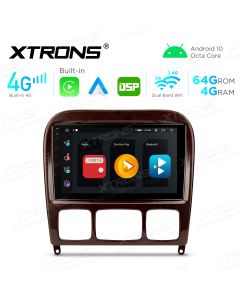 Integrated 4G Solution: 9 inch 8 Core 4GB RAM + 64GB ROM Android Multimedia Player Navigation System with Built-in CarAutoPlay & Android Auto & DSP for Mercedes-Benz