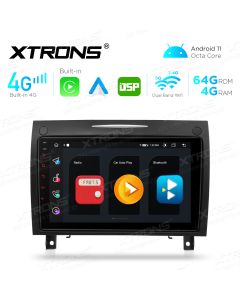 9 inch 8 Core 4GB RAM + 64GB ROM Android 11 Multimedia Player Navigation System with Built-in CarAutoPlay & Android Auto & DSP for Mercedes-Benz