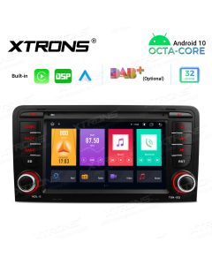 7 inch Android Octa-Core Multimedia Player Navigation System with Built-in Carplay  and Android Auto and DSP for Audi