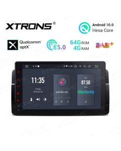 9 inch Android 10.0 Hexa Core 64GB ROM + 4GB RAM Car Stereo Navigation System with HDMI Output Custom Fit for BMW / Rover / MG