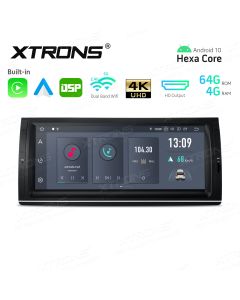 10.25 inch Android Hexa-Core 64bit Processor 4G RAM + 64GB ROM Car Navigation System with HD Output with Built-in Carplay and Android Auto and DSP Custom Fit for BMW