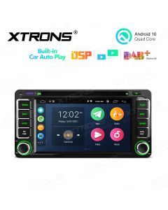 6.2 inch Multimedia Car DVD Player Navigation System With Built-in CarAutoPlay and DSP Fit for Toyota