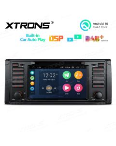 7 inch Android 10.0 Multimedia Car DVD Player Navigation System With Built-in Wired CarAutoPlay and DSP Fit for BMW E39