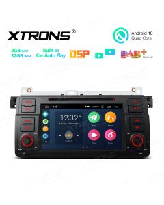 7 inch Multimedia Car DVD Player Navigation System With Built-in Wired CarAutoPlay and DSP With Instant Rear Vision Fit for BMW