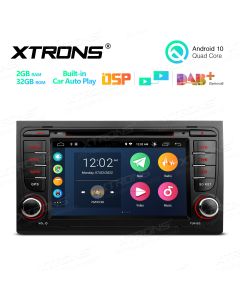 7 inch Multimedia Car DVD Player Navigation System With Built-in CarAutoPlay and DSP Fit for Audi A4 and SEAT