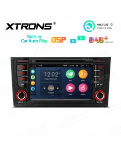 7 inch Android 10 Quad Core Processor Multimedia Car DVD Player Navigation System With Built-in CarAutoPlay and DSP Fit for Audi A6