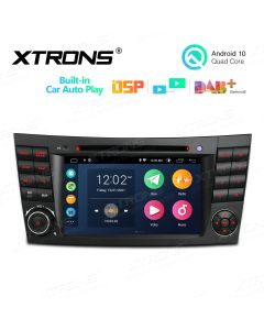 7 inch Multimedia Car DVD Player Navigation System With Built-in Wired CarAutoPlay and DSP Fit for Mercedes-Benz E-Class W211 and CLS Class W219