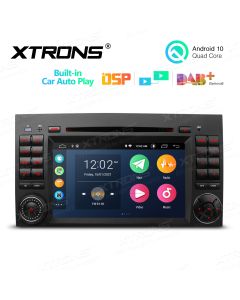 7 inch Multimedia Car DVD Player Navigation System With Built-in Wired CarAutoPlay and DSP Fit for Mercedes-Benz