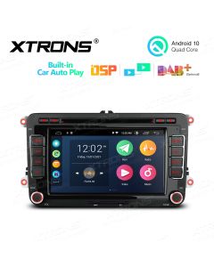 7 inch Multimedia Car DVD Player Navigation System With Built-in Wired CarAutoPlay and DSP for VW/SEAT/SKODA
