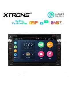 7 inch Multimedia Car DVD Player Navigation System With Built-in Wired CarAutoPlay and DSP for Volkswagen/SEAT/SKODA