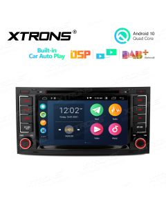 7 inch Android 10 Multimedia Car DVD Player Navigation System With Built-in Wired CarAutoPlay and DSP for Volkswagen