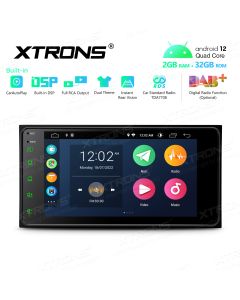 7 inch Android Multimedia Car Stereo Navigation System With Built-in CarPlay and DSP For Toyota