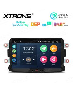8 inch Android 10 Multimedia Car Stereo Navigation System With Built-in CarAutoPlay and DSP Fit for Dacia and Renault