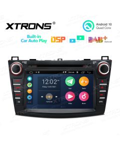 8 inch Android 10 Multimedia Car DVD Player Navigation System With Built-in CarAutoPlay and DSP Fit for Mazda