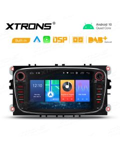 7 inch Car Stereo Android 12 Quad-core 2GB RAM + 32GB ROM Multimedia Player GPS Navigation with Built-in DSP Built-in CarAutoPlay & Android Auto Custom Fit for Ford
