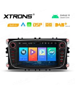 7 inch Android 10 GPS Multimedia Player with Built-in DSP Built-in CarAutoPlay & Android Auto Custom Fit for Ford