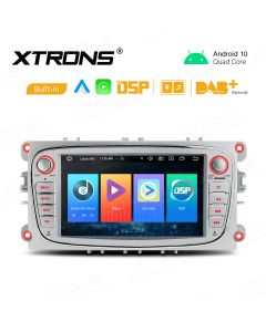 7 inch Android 10 GPS Multimedia Player with Built-in DSP Built-in CarAutoPlay & Android Auto Custom Fit for Ford