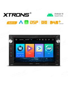 7 inch Android 10 GPS Multimedia Player with Built-in DSP Built-in CarAutoPlay & Android Auto Custom Fit for Volkswagen / SEAT / Skoda
