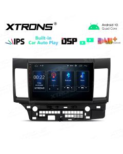 10.1 inch IPS Screen 2GB RAM 32GB ROM Car GPS Navigation Multimedia Player With Built-in CarPlay and DSP Fit For Mitsubishi