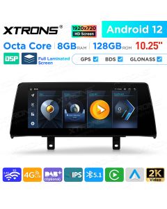 10.25 inch Android Octa-Core 8GB+128GB Car GPS Multimedia Player for BMW 1 Series F20/F21, 2 Series F23 Cabrio LHD Vehicles NBT