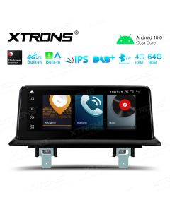 10.25 inch Qualcomm Snapdragon 625 Car Android Multimedia Navigation System with Built-in 4G and CarAutoPlay and Android Auto for BMW 1 Series E81/E82/E87/E88 CIC