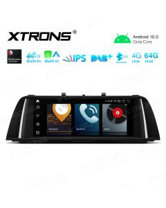 10.25 inch Car Android Multimedia Navigation System with Built-in CarAutoPlay & Android Auto, Built-in 4G Support Carriers in Asia and Europe for BMW 5 Series F10/F11 CIC