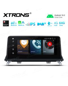 10.25 inch Car Android Multimedia Navigation System with Built-in CarAutoPlay and 4G for BMW X5 E70/X6 E71 CIC