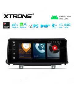 10.25 inch Car Android Multimedia Navigation System with Built-in CarAutoPlay and Android Auto with Built-in 4G Support Carriers in Asia and Europe for BMW X5 F15 / X6 F16 NBT