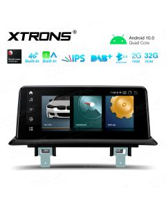 10.25-inch Android Navigation System with for Built-in CarAutoPlay and Android Auto and 4G Support Local 4G Carriers in Asia and Europe Area ONLY For BMW 1 Series E81 / E82 / E87 / E88 with No Original Display