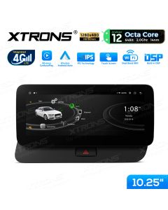 Integrated 4G LTE 10.25 inch Android Car GPS Multimedia Player for Audi Q5 RHD Vehicle with Audi concert / Audi symphony Radio