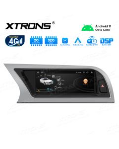 Integrated 4G LTE 8.8 inch Android Car GPS Multimedia Player With Built-in CarPlay and Android Auto and DSP Custom Fit for Audi A4/S4/RS4 LHD Vehicle with Audi concert / Audi symphony Radio (Left-hand drive Cars ONLY)