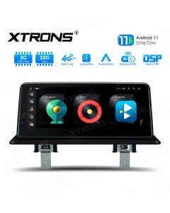 Integrated 4G Solution: 10.25 inch Android 11 Car GPS Multimedia Player with Built-in CarAutoPlay and Android Auto and DSP for BMW 1 Series E81/E82/E87/E88 Left Driving Vehicles