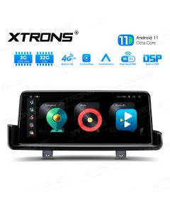 Integrated 4G Solution: 10.25 inch Android 11 Car GPS Multimedia Player with Built-in CarAutoPlay and Android Auto and DSP for BMW 3 Series E90/E91/E92/E93 Left Driving Vehicles