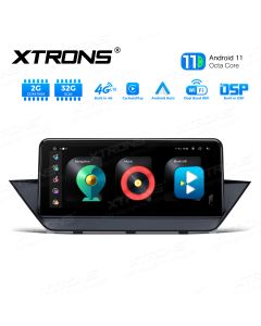 Integrated 4G Solution: 10.25 inch Android 11 Car GPS Multimedia Player with Built-in CarAutoPlay and Android Auto and DSP for BMW X1 E84 with No Original Display