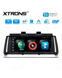 Integrated 4G Solution: 8.8 inch Android 11 Car GPS Multimedia Player with Built-in CarAutoPlay and Android Auto and DSP For BMW X3 F25 / X4 F26 NBT