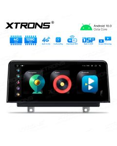Integrated 4G Solution: 10.25 inch Octa-Core Android Car GPS Multimedia Player With Built-in CarAutoPlay and DSP For BMW 3/4 series NBT