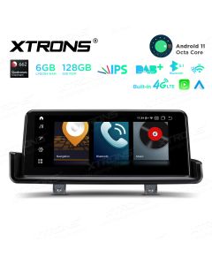 10.25 inch Qualcomm Snapdragon 662 Android 11.0 OS 6GB+128GB Car Stereo Multimedia Player with Built-in CarAutoPlay & Android Auto& 4G for BMW 3 Series E90/E91/E92/E93 with No Original Display