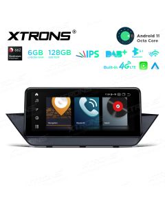 10.25 inch Qualcomm Snapdragon 662 Android 11.0 OS 6GB+128GB Car Stereo Multimedia Player with Built-in CarAutoPlay & Android Auto& 4G for BMW X1 E84 with No Original Display