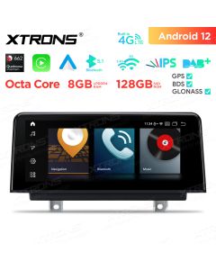 10.25 inch Qualcomm Snapdragon 662 Android Car Stereo Multimedia Player for BMW 3 Series F30/F31/F34 / 4 Series F32/F33/F36 NBT