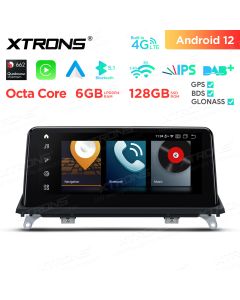 10.25 inch Qualcomm Snapdragon 662 Android Car Stereo Multimedia Player for BMW X5 E70 / X6 E71 CIC