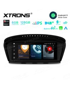 8.8 inch Qualcomm Snapdragon 662 Android 11.0 OS 6GB+128GB Car Stereo Multimedia Player with Built-in CarAutoPlay & Android Auto& 4G for BMW 3 Series E90/5 Series E60 CCC
