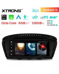 8.8 inch Qualcomm Snapdragon 662 Android 6GB+128GB Car Stereo Multimedia Player for BMW 3 Series E90 / 5 Series E60 CCC