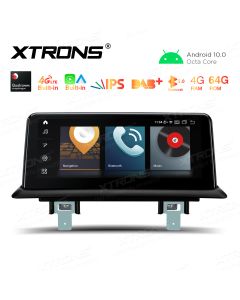 10.25 inch Car Android Multimedia Navigation System with Built-in 4G and CarAutoPlay and Audroid Auto and Fully Laminated Display for BMW 1 Series E81/E82/E87/E88