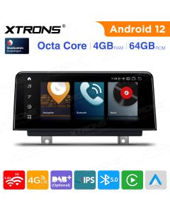 10.25 inch Car Android Multimedia Navigation System with Built-in CarPlay & Android Auto Built-in 4G for BMW 1&2 Series F20 / F21 / F23 NBT Left Driving Vehicles