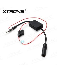 12V Universal Car FM/AM Radio Signal Amplifier reception booster 